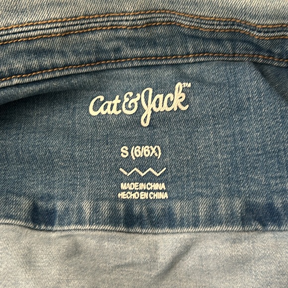 Girls denim jacket-BACK TO SCHOOL - Picture 3 of 3